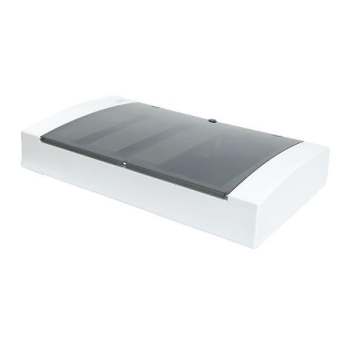 Щит комбинированный Unix 2х18мод. + 1 монтаж. плата 4 габарит IP41 прозр. дверь PROxima EKF ux-2x18+1m-n