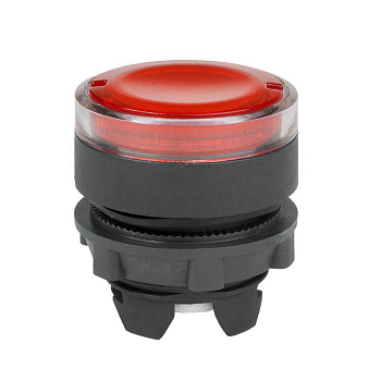 Головка кнопки OptiSignal D22 A5-PL-4 с подсветкой красн. пластик ZB5AW343 КЭАЗ 332307