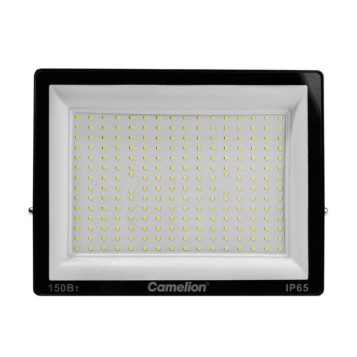 Прожектор светодиодный LFL-15003 C02 LED SMD 150Вт IP65 6500К 15000лм 230В 300х252х34 черн. Camelion 16329