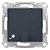 Механизм розетки 1-м СП Sedna 16А IP44 с заземл. быстрозажим. контакты защ. шторки с крышкой графит SchE SDN3100570