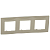 Рамка 3-м Etika светл. галька IEK 672523
