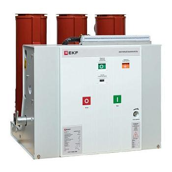 Выключатель вакуумный BB/EKF-10-1600-31.5-210-3 стац. исполн. магн. блок. вкл. с правой и левой блок. с 2 токовыми катушками отключения 220В AC/DC EKF ppt22t2plbbv21s1631