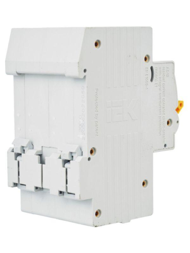 Выключатель автоматический дифференциального тока 2п C 50А 30мА тип AC 4.5кА АД-12 KARAT IEK MAD10-2-050-C-030