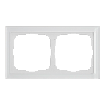 Рамка 2-м ArtGallery Pure органич. стекло бел. SE GAL320102