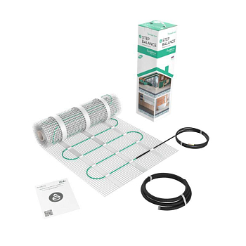 Комплект "Теплый пол" (мат) Step Balance SBM150120 150Вт/кв.м 1800Вт 12кв.м SE SBM150120