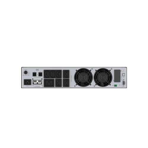 Источник бесперебойного питания онлайн для Small Rackmount 2000В.А/2000Вт 1/1 6хIEC C13 1хIEC C19 EPO USB RS-232 Rack 2U без АКБ 9А.ч DKC SMALLR2A0PI