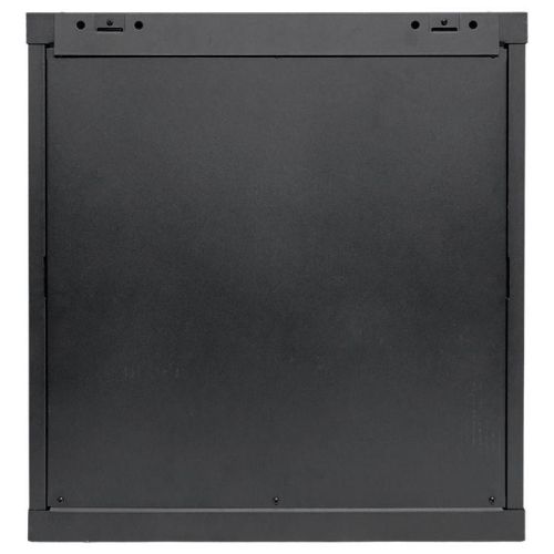 Шкаф настенный 19дюйм TERACOM PRO 12U 600х450мм дверь стеклянная с замком-ручкой черн. EKF TRP-WLL-1264-40B