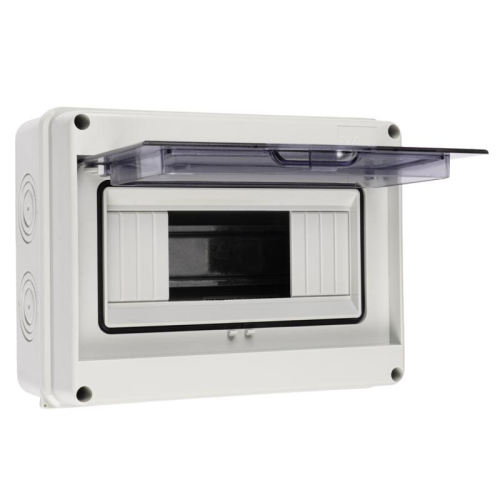 Бокс модульный накладной PDB/W 4008 GR (ЩРН-ПГ- 8) IP65 пластик. Pro JazzWay 5072060