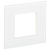 Рамка 1-м SKANDY SK-F21W стекло арктич. бел. IEK SK-M12-G-K01