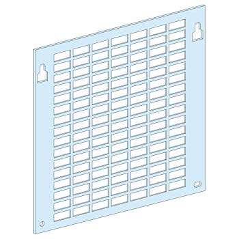 Плата перфорированная 4мод. для шкафа SchE LVS03170