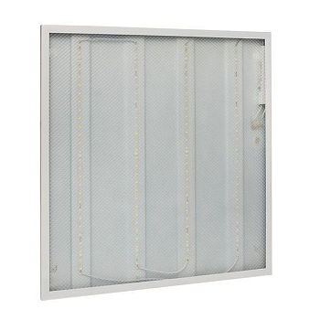 Светильник светодиодный ДВО-4101-Z 36Вт 4000К 595х595 призма панель EKF LPL-4101-Z-36-4000