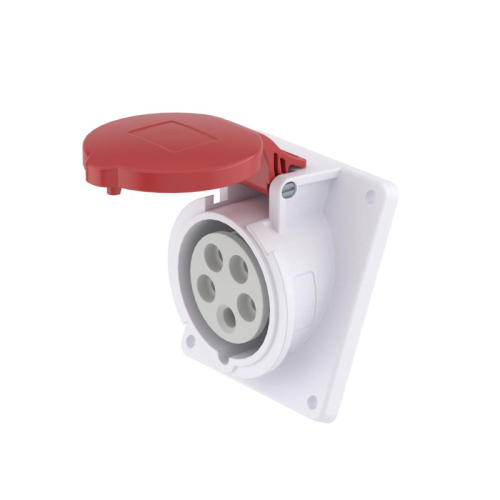 Розетка СП 16А 400В 5п 3P+E+N IP44 с наклоном DKC DIS4131667