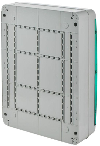 Корпус КМПн-54 TEKFOR IP65 зел. прозр. дверь пластик. IEK TF5-KP72-N-54-65-K03-K06