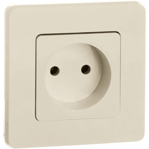 Розетка 1-м СП Inspiria 16А IP20 250В 2P механизм сл. кость IEK 673711