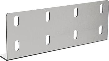 Пластина соединительная усилен. H=100мм 2мм RAL 9016 IEK CLM50D-PSU-100-20-9016