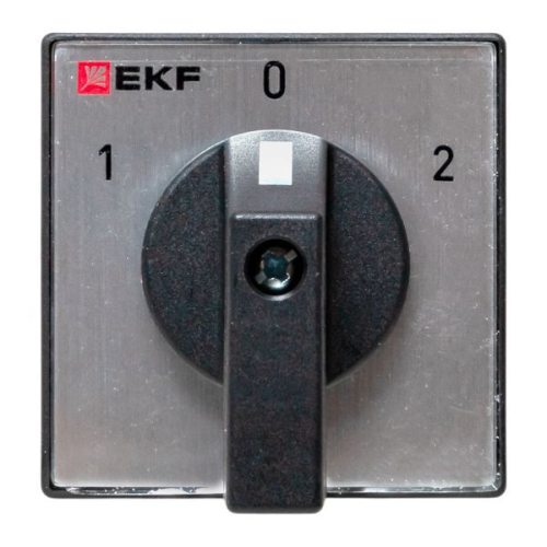Переключатель кулачковый ПК-1-42 2п 10А "1-0-2" IP65 EKF pk-1-42-10-65