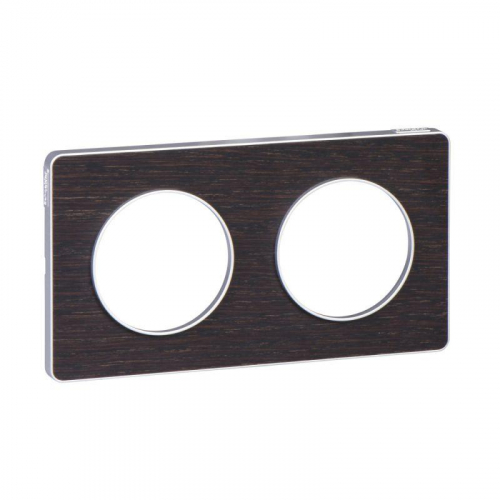 Рамка 2-м Odace дерево венге SchE S53P804P