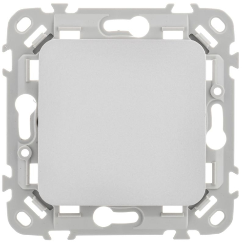 Выключатель 1-кл. СП FLITE ВС11-1-0-ФлА 10А механизм алюм. IEK FI-V10-0-10-1-K47