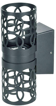 Светильник светодиодный 5103 настенный 10Вт 4000К IP54 уличный сер. IEK LT-DBU0-5103-010-40-K03