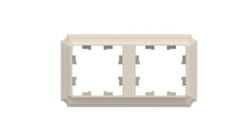 Рамка 2-м AtlasDesign Antique универс. беж. SE ATN100202