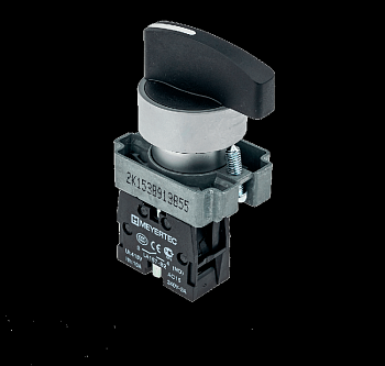 Переключатель длинная ручка черн. 2 полож. 1NO фикс. мет. MTB2-BJZ112 ОВЕН 58189
