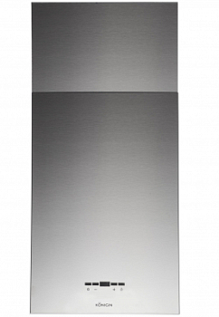 Кухонная вытяжка Konigin Geometry Inox/Black Glass