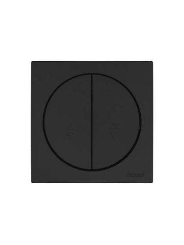 Выключатель проходной 2-кл. СП OSEN 10А IP20 механизм черн. бархат LEZARD 743-4288-106