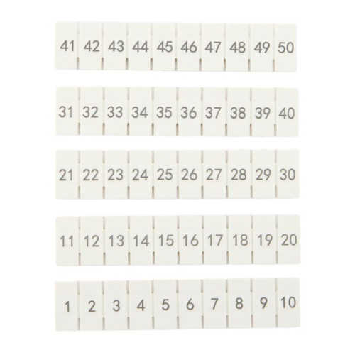 Маркировка для клемм 2.5 UT 1-50 EKF scr-ut-mrk-2.5-1-50