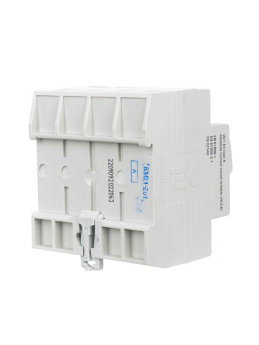 Выключатель дифференциального тока (УЗО) 4п 63А 100мА тип A ВД1-63 KARAT IEK MDV11-4-063-100