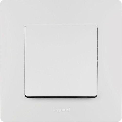 Переключатель 1-кл. СП Etika 10А IP20 250В 10AX безвинтов. зажимы механизм бел. IEK 672205