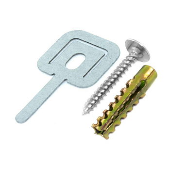 Комплект для крепления ОКЛ с использ. самореза дюбеля и хомута FR ПР-25 (уп.100шт) Промрукав PR08.5200