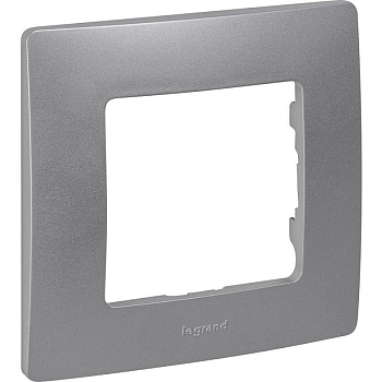 Рамка 1-м Etika алюм. IEK 672551