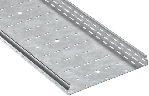 Лоток листовой перфорир. 50х400 L2500 сталь 1.5мм HDZ ESCA 7 IEK CLP10-050-400-150-D25-HDZ
