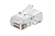 Вилка RJ45 Q-PLUG кат.6 UTP для полевой установки без цвета (уп.50шт) Eurolan 13A-U6-11WT