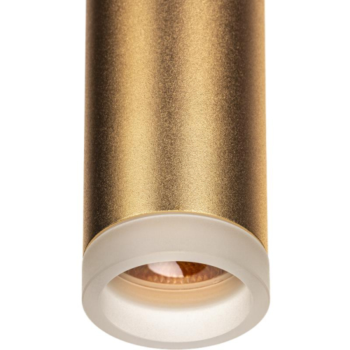 Светильник трековый подвес светодиодный ARTLINE 40х40х300мм 12Вт 840Лм 4000К 230В алюм./пластик. 5.5кв.м зол. Ritter 59714 2