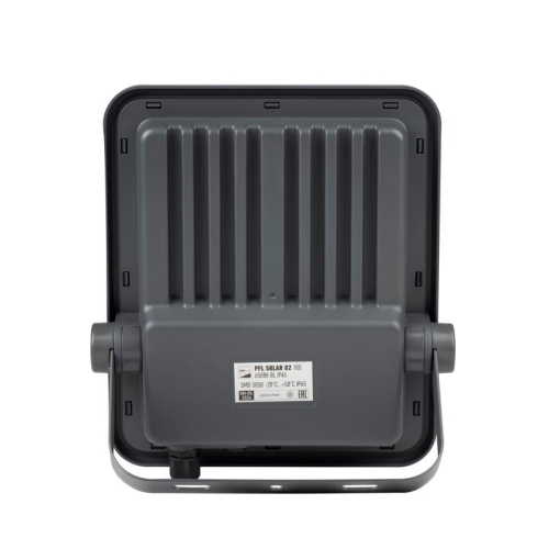 Прожектор светодиодный PFL SOLAR 02 100 6500К GR IP65 ДО с солнечн. панелью и пультом Pro+ JazzWay 5058477