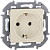 Розетка 1-м СП Inspiria 16А IP20 250В 2P+E защ. шторки немецк. стандарт механизм сл. кость IEK 673731