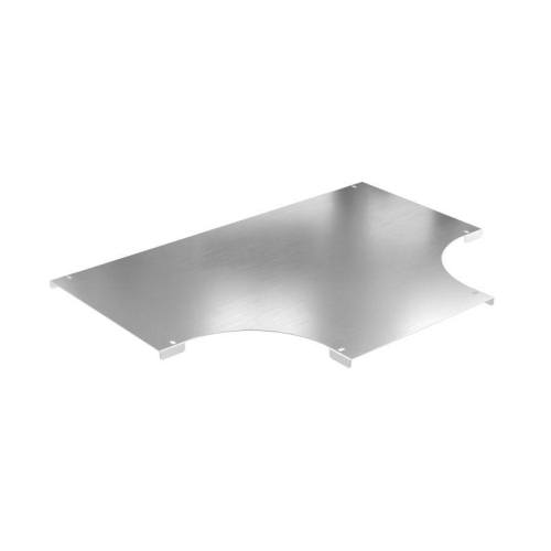 Крышка на ответвитель T-образ. 500 толщ. 2мм R300 в комплекте с крепеж. эл. алюм. DKC AKLTH3500K