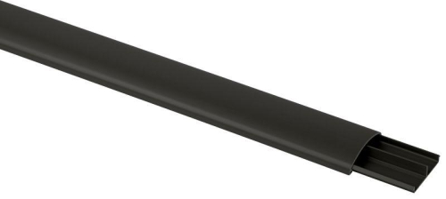 Кабель-канал 50х12 L2000 напольный черн. RAL 9004 ЭРА Б0064453