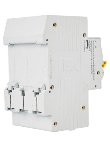Выключатель автоматический дифференциального тока 2п C 50А 30мА тип A 4.5кА АД-12М KARAT IEK MAD12-2-050-C-030