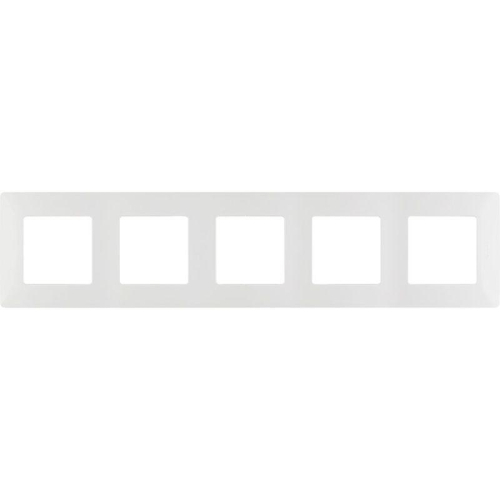 Рамка 5-м Etika бел. IEK 672505