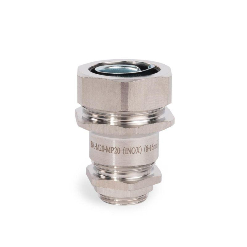 Ввод кабельный для металлорукава ВК-М16(6-12мм)-МР15 (INOX) нерж. сталь Fortisflex 89110