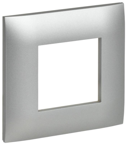 Рамка 1-м SKANDY SK-F01S серебр. IEK SK-M12-K23