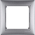 Рамка 1-м Valena алюм. IEK 770151