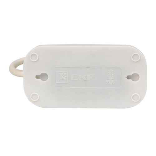 Удлинитель 2х2м с заземл. 16А IP20 Эксперт 3.0кВт ПВС 3х1 EKF UBA16-310-2-02