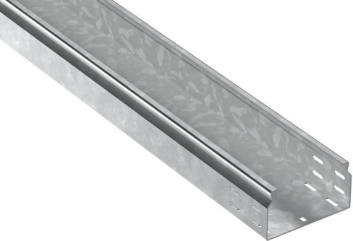 Лоток листовой неперфорир. 80х150 L2000 сталь 1.5мм HDZ ESCA 7 IEK CLN10-080-150-150-2-HDZ