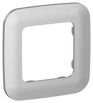 Рамка 1-м СП FLITE РУ-1-А-ФлА алюм. IEK FI-M12-31-20-K47