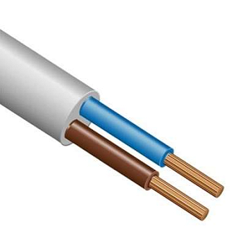 Провод ПВС 2х1.5 Б (бухта) (м) ЭЛЕКТРОКАБЕЛЬ НН 000007180
