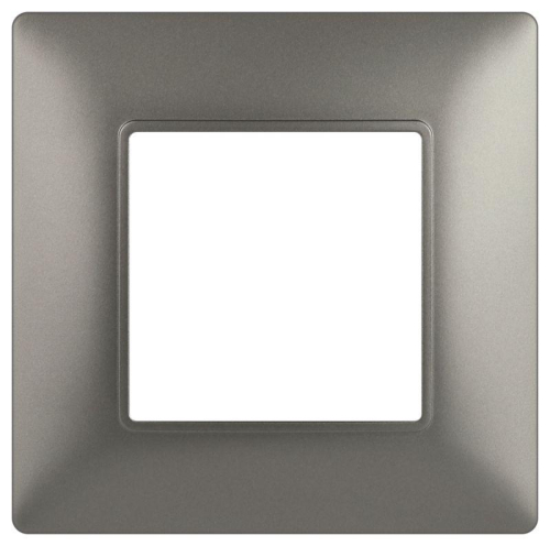 Рамка 1-м Elegance 14-5001-16 для розеток и выключателей титан Эра Б0065801