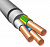 Кабель NUM-J 3х2.5 (бухта) (м) ЭЛЕКТРОКАБЕЛЬ НН M0001215